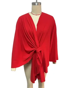 Elegant Shawl Wraps Soft Open Front Poncho Sweater Women Loose V-Neck Cape Casual Solid Color Soft Open Front Poncho Bat Shirt - Aliexpress - FashionsVida
