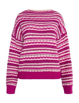 IZIA Jersey rosa / negro / blanco