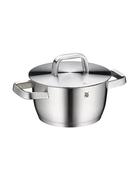 Iconic Pentola per carne con coperchio 18 cm Cromargan argento - WMF - FashionsVida