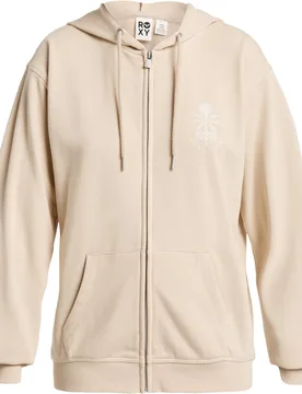 Sudadera de mujer Surf Stoked Zip Terry - Roxy - FashionsVida