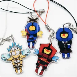ULTRAKILL V2 Mirage V1 Gabriel Acrylic Phone Chain Charm - Stylish Phone Accessory