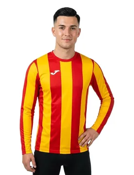 T-shirt à Manches Longues Inter Classic Red / Yellow 3XL - Joma - FashionsVida
