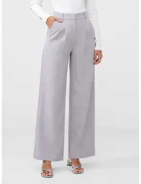 Womens Alloy Echo Crepe Trouser - Female - Grey - 14 - French connection - FashionsVida