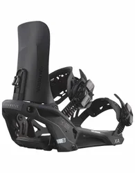 Fixations de snowboard à chaussage rapide - Xa Supermatic Black en Nylon - Taille 37,5-41 - Noir