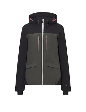 Giacca da snowboard da donna VIOLET-R oliva M - Rehall - FashionsVida