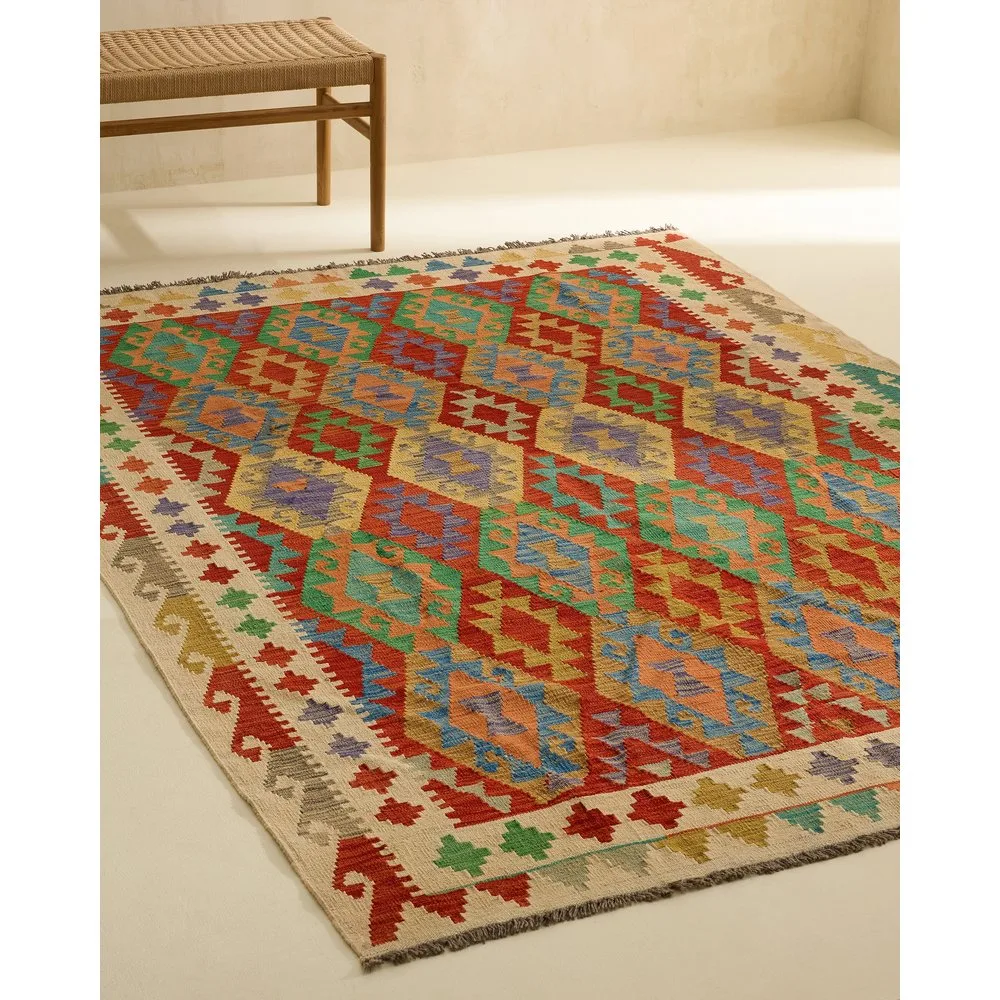 Alfombra Kilim Esmirna - El Corte Inglés - FashionsVida