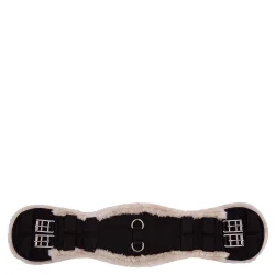 Dressurgurt ARTIFICIAL FUR schwarz/natur 55