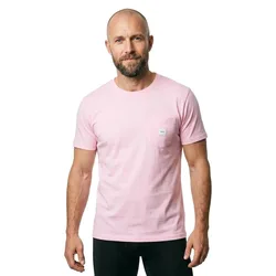 Maglietta A Maniche Corte Square Pocket Pink XL