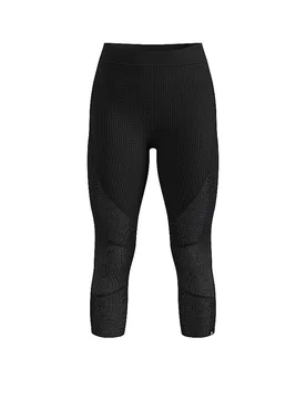 Pantalone intimo da donna Merino 3/4 nero M - Odlo - FashionsVida