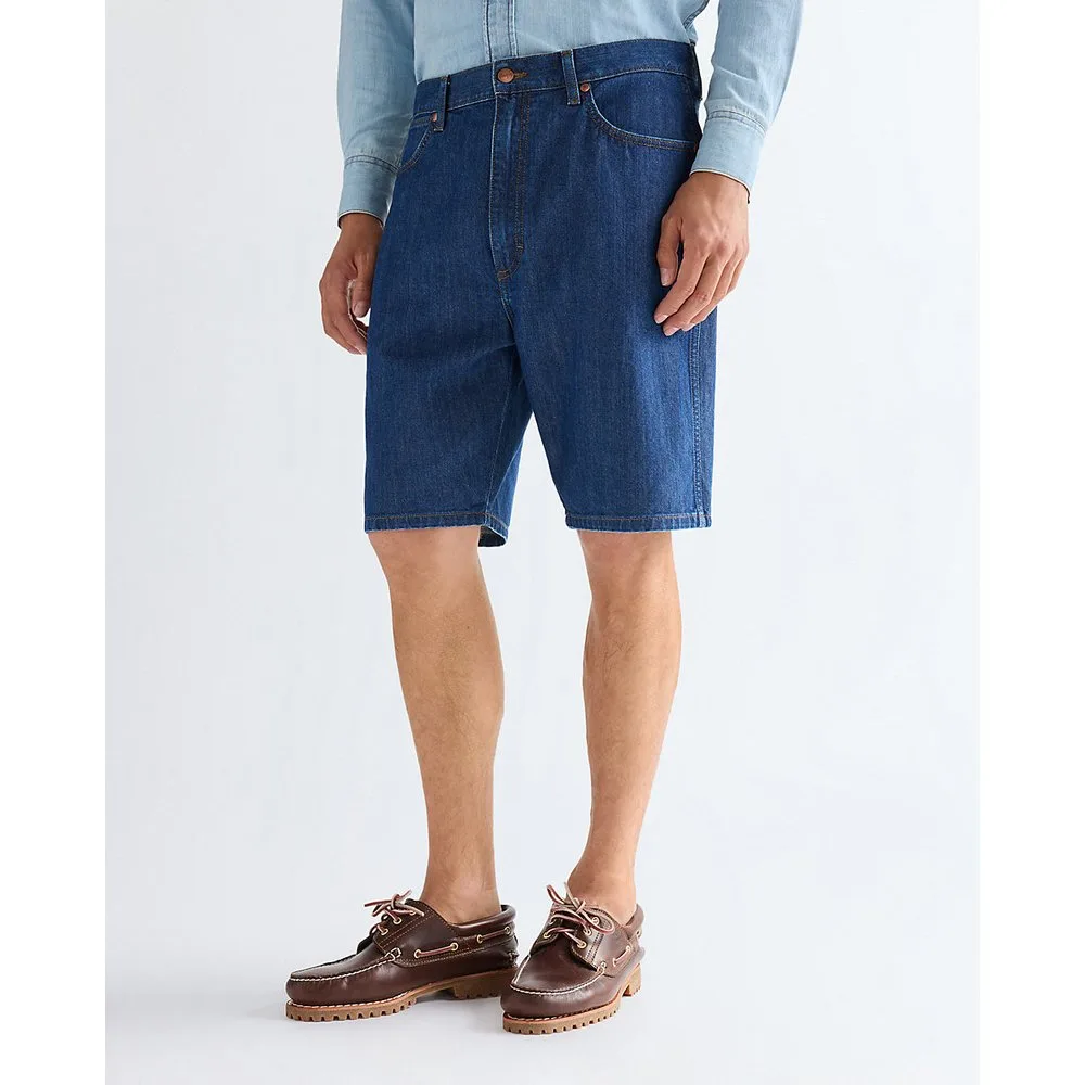 Pantalones cortos vaqueros de hombre Cowboy de corte regular - Wrangler - FashionsVida