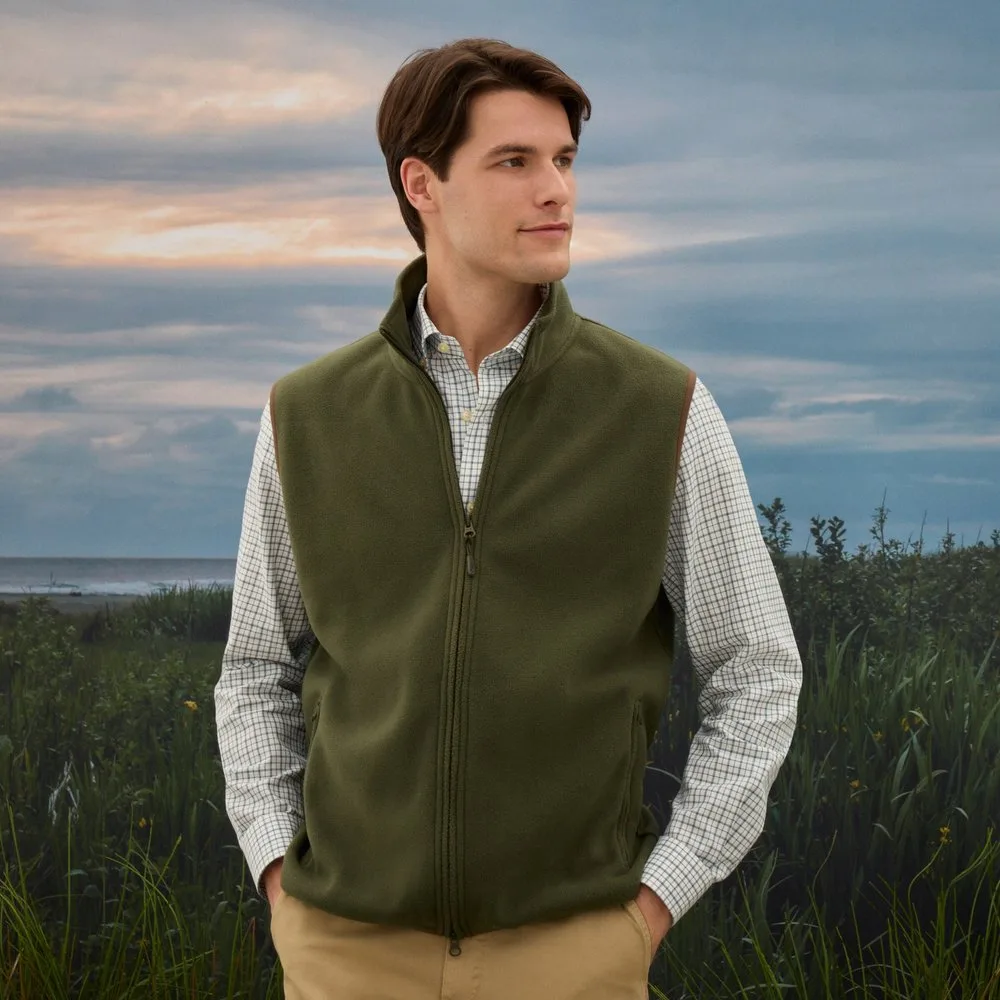 Chaleco polar básico de hombre - Verhunt - FashionsVida