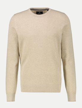 Regular-Fit Strickpullover Beige XXXL