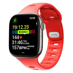 Sangle Tempo Band 46mm Coral One Size unisex