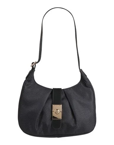 Bolso de asas largas Mujer Negro -- Mujer - Borbonese - FashionsVida