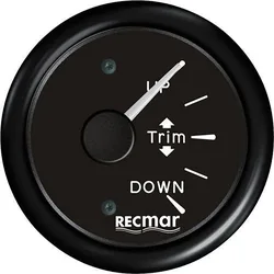 º Trim Position Indicator Black 51 mm unisex