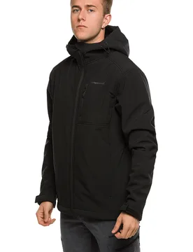 Lanarce chaqueta softshell hombre Negro (L) - Trango - FashionsVida