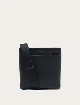 Leather Crossbody Bag Black male - Autograph - FashionsVida