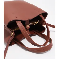 Bolso de mano de mujer chihuahua pequeño piel