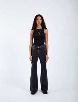Jeans - ELBA - W26L32 bis W31L34 - für Damen - Größe W28L32 - schwarz - Frauen - female