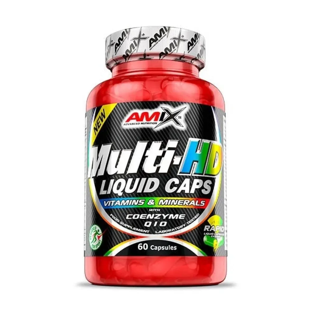 Comprimés Multi Hd Liquid Vitamines 60 Unités - Amix - FashionsVida