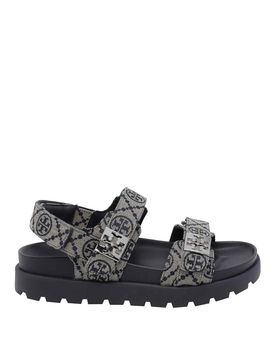 Sandali sportivi con monogramma T