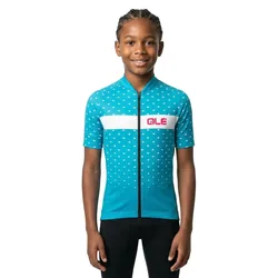 Maglia A Maniche Corte Stars Turquoise