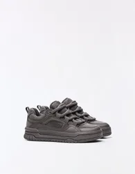 Baskets Skate Semelle Épaisse 46 Gris