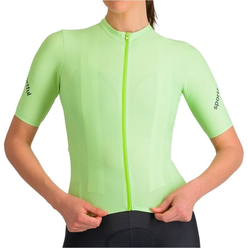 Hyperepic maillot manga corta mujer Verde (M)