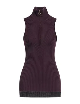 Rollkragenpullover Damen Pflaume M Damen - Erika Cavallini - FashionsVida