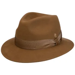 Jake Velvet Traveller Wool Hat Zechbauer by - brown - Female - Size: XL (60-61 cm)