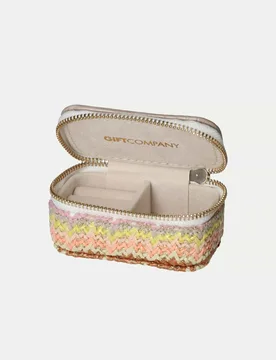 Schmucketui Mini 8x4,5x4cm Mehrfarbig - Giftcompany - FashionsVida