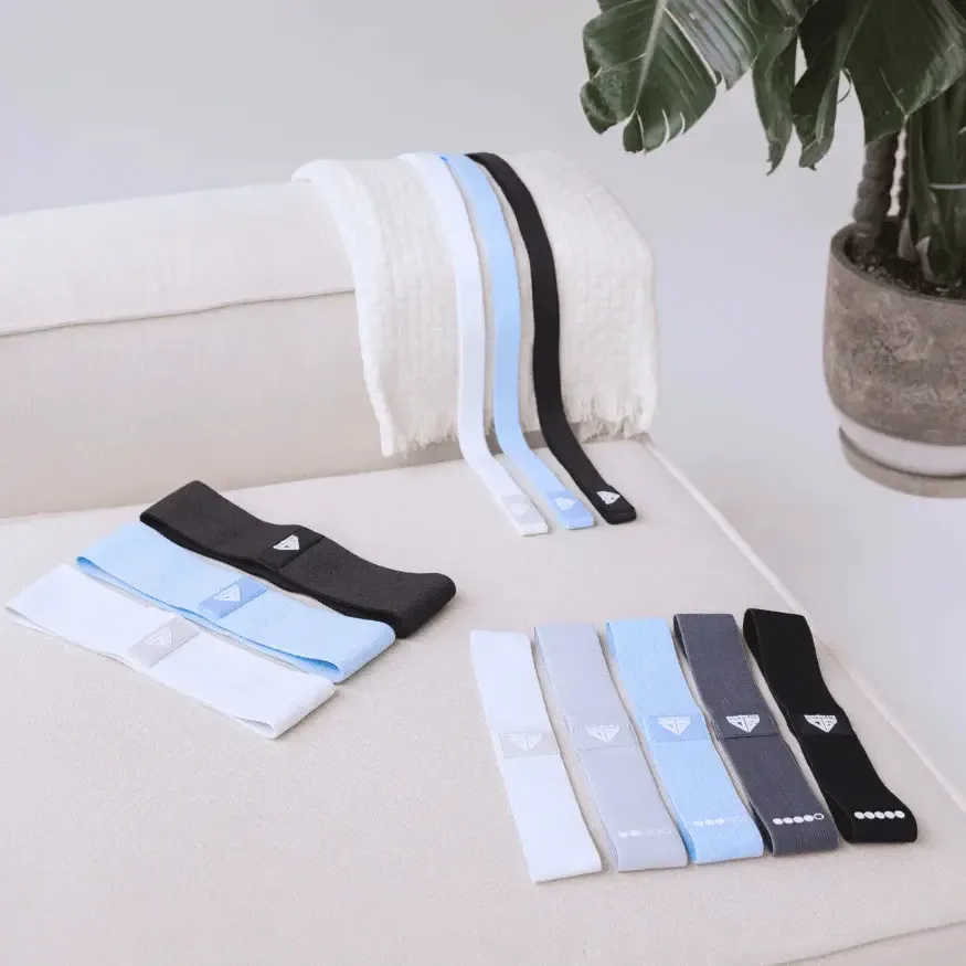 Stoffwiderstandsband (x3) - Bleu - unisex - Size: TU - Deep Breath - FashionsVida