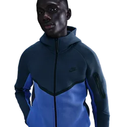 Tech Fleece Herren Kapuzenpullover - Blau - Größe M Blue M