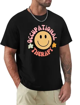 Cute Occupational Therapy Happy Face Design Occupational Therapy Assistant OT COTA Sticker T-Shirt - Aliexpress - FashionsVida