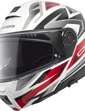 Casco Moto Modulare P/J C5 ZENITH Rosso taglia 2XL