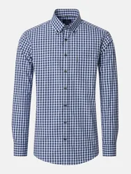 Casamoda Hemd kariert Blau XXL
