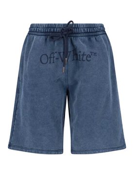 Off-White Pantaloncini In Cotone