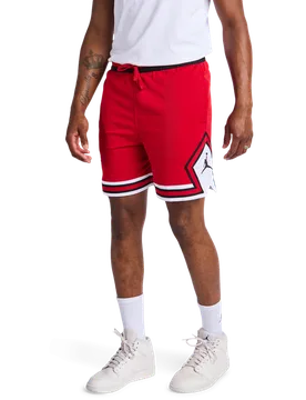 Diamond Men Shorts - Red - Size - Red - Size: Medium - Jordan - FashionsVida