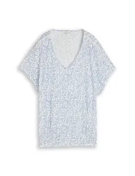 T-Shirt crincle alloverprinted female