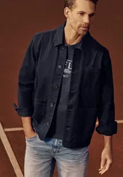 Street One Overshirt im Washed-Look mit Taschen male Blau