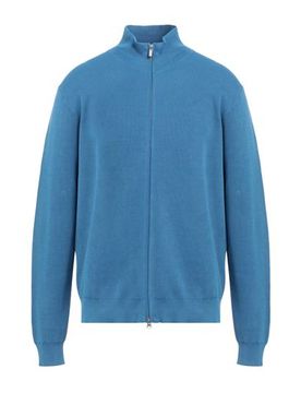 Strickjacke Herren Azurblau XXXL Herren