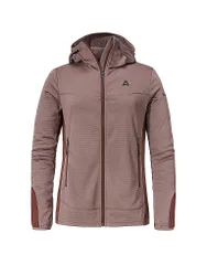 SCHÖFFEL Damen Fleecejacke Milagle Hoodie kupfer 44 W