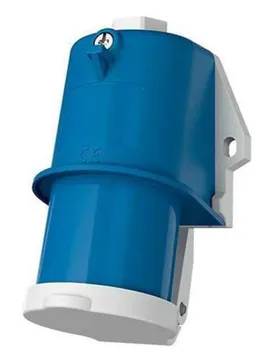 Ip44 Female 3 Pole Plug 16a 230v Blue / White One Size unisex - Mennekes - FashionsVida