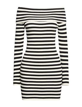 Minivestido Mujer Negro M,S Mujer