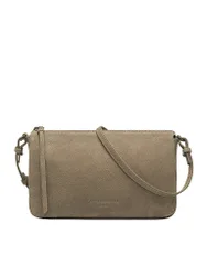Borsa in pelle - Borsa a tracolla NINA Small grigio