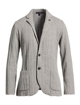 LARDINI Blazer Herren Grau S Herren