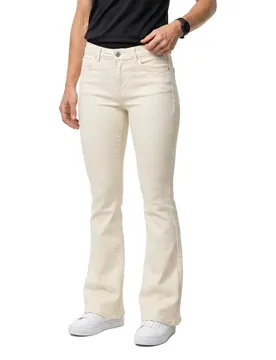 Jean Flash Flared Tall Ecru L
