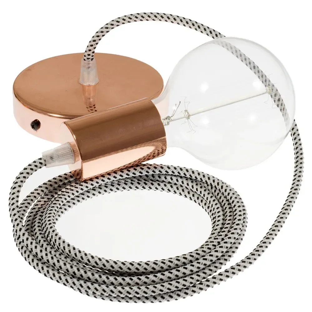 Cables Suspension Luminaire Rt14 3d 2 M Diy Stracciatella / Copper One Size - Creative - FashionsVida