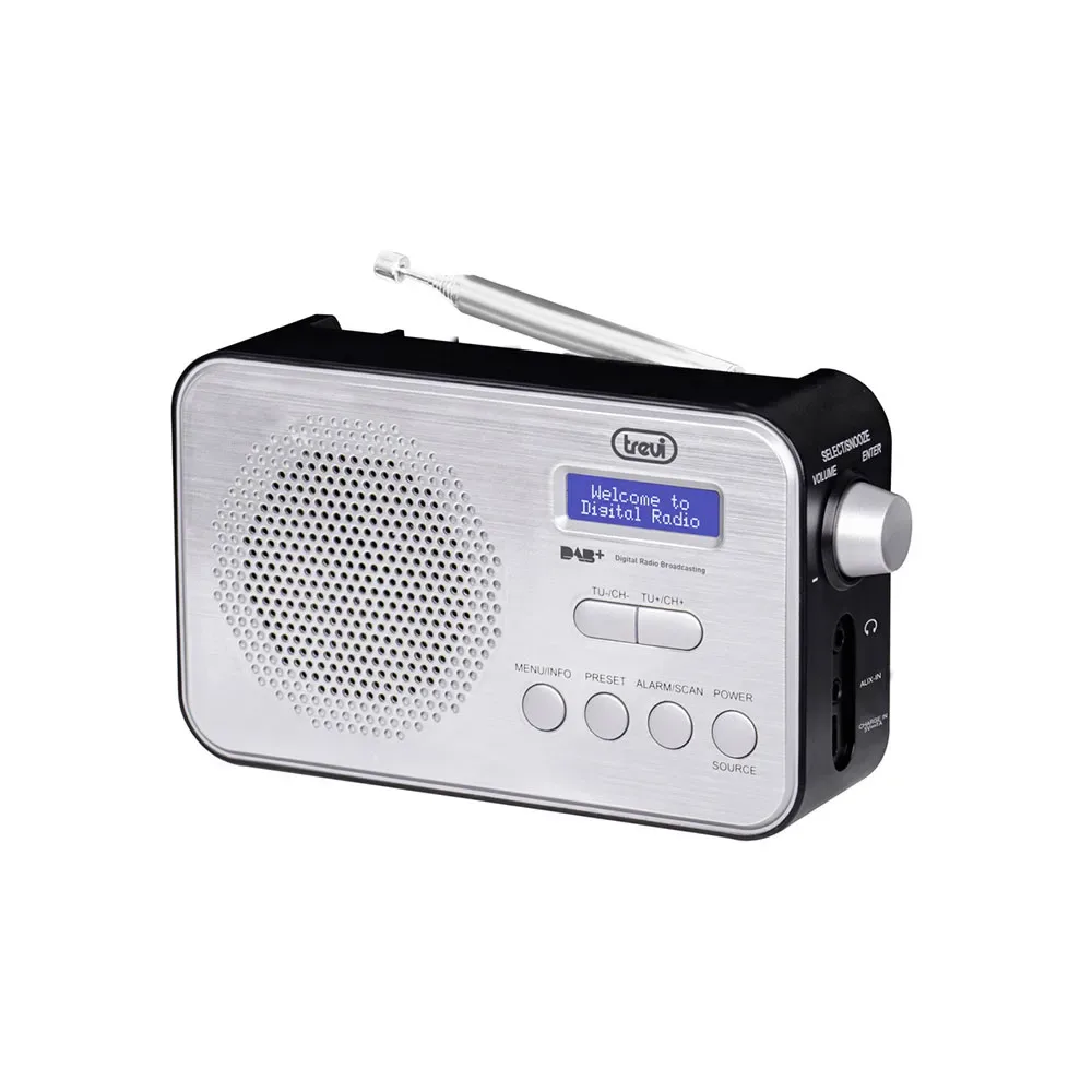 Radio Dab F92 Black / White One Size unisex - Trevi - FashionsVida