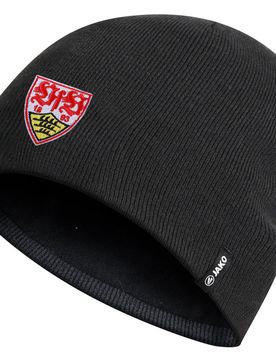 VfB Stuttgart Team Strickmütze (schwarz / Größe Junior / Sonstige Allgemein)